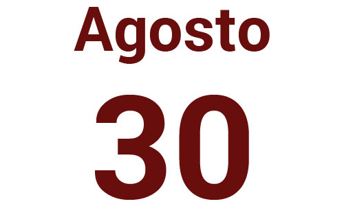 30 de agosto